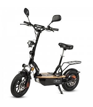 PATINETE ELECTRICO RENTON 48V LITIO, 1200W, SILLÍN, NEGRO - ECO-CHES-004/NEGRO